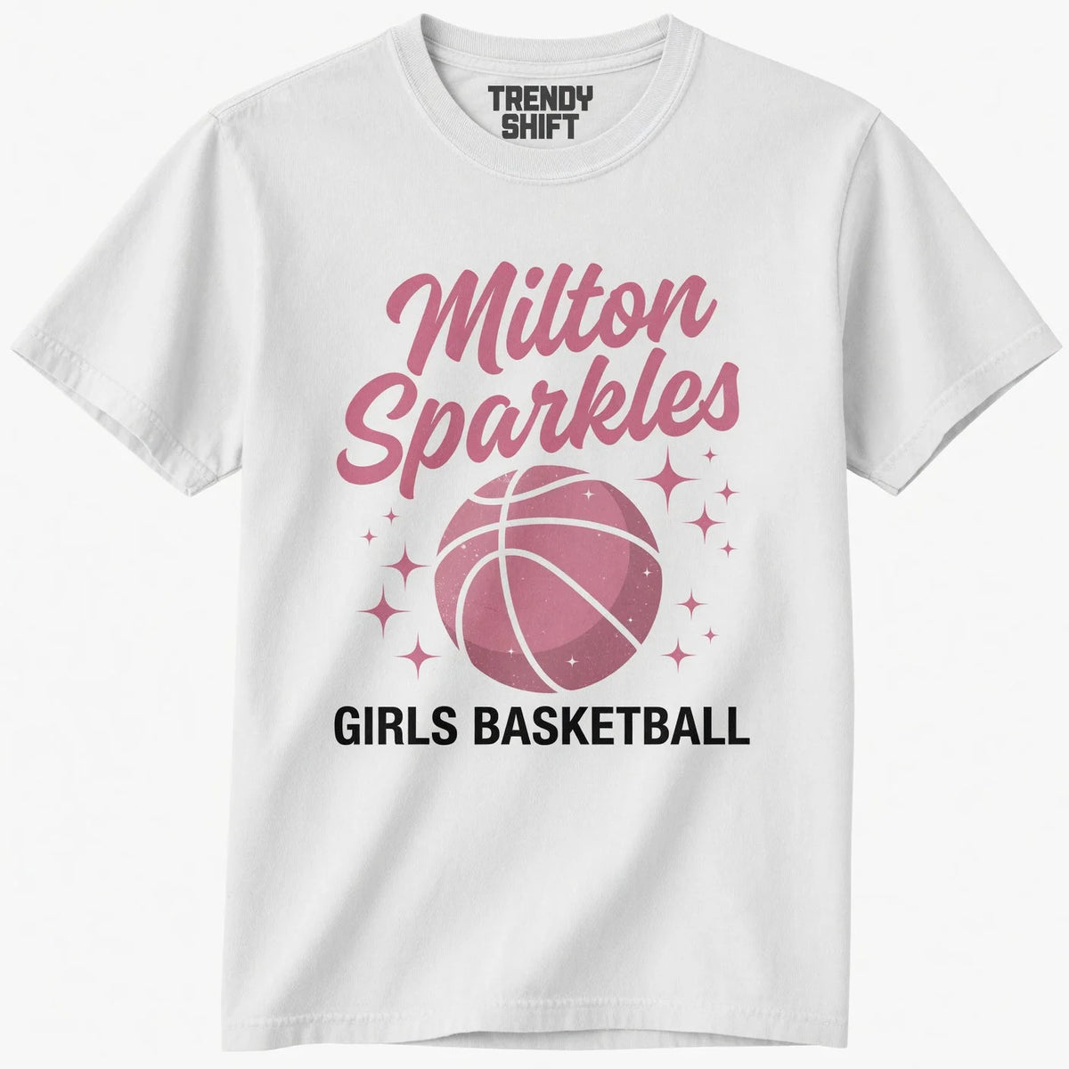 Milton Sparkles Girls Basketball T-Shirt
