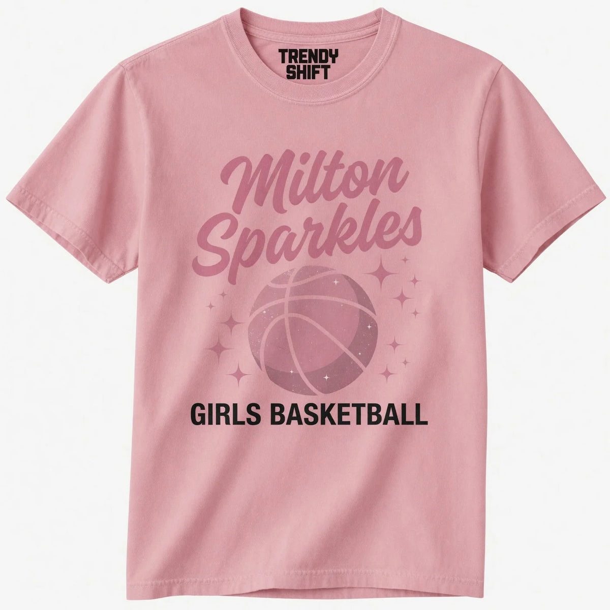 Milton Sparkles Girls Basketball T-Shirt